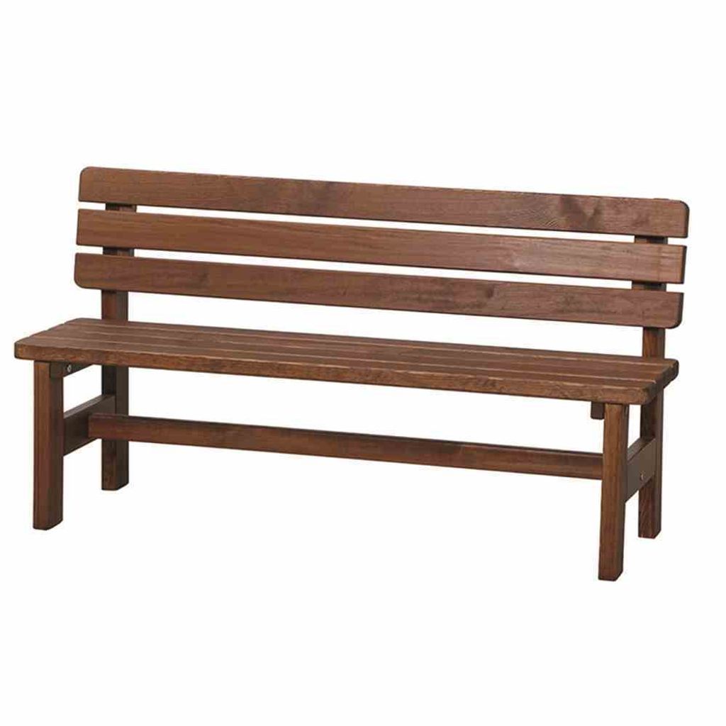 FUN STAR Tessin Bank 150 cm Kiefernholz braun