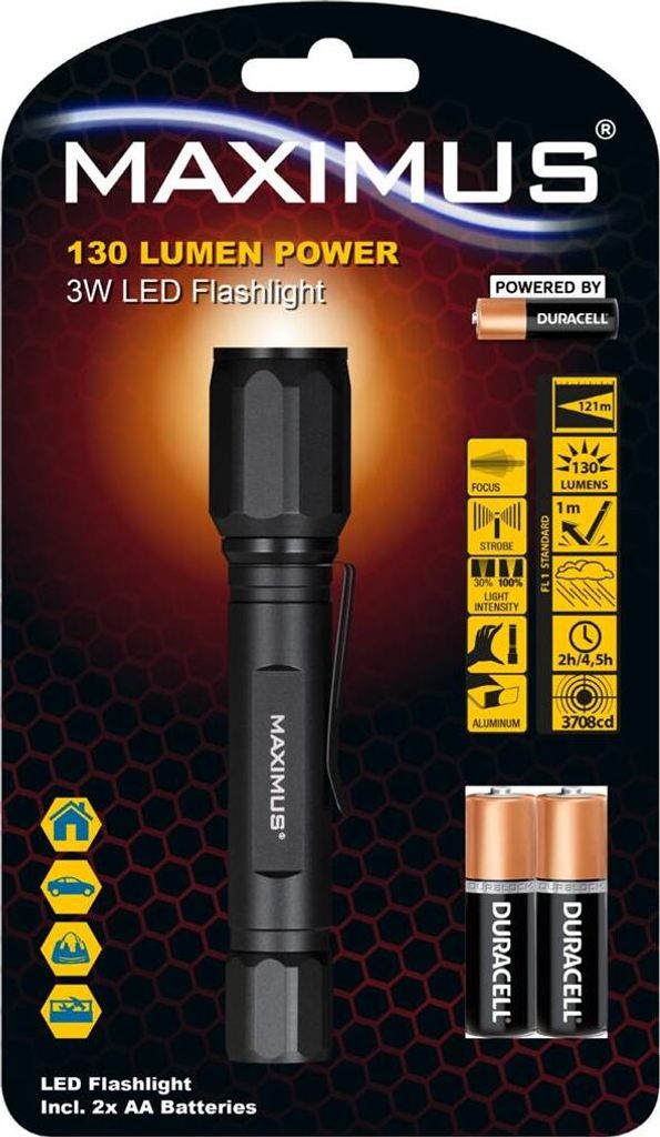 Maximus Taschenlampe M-Fl-012-Du Produktbild 