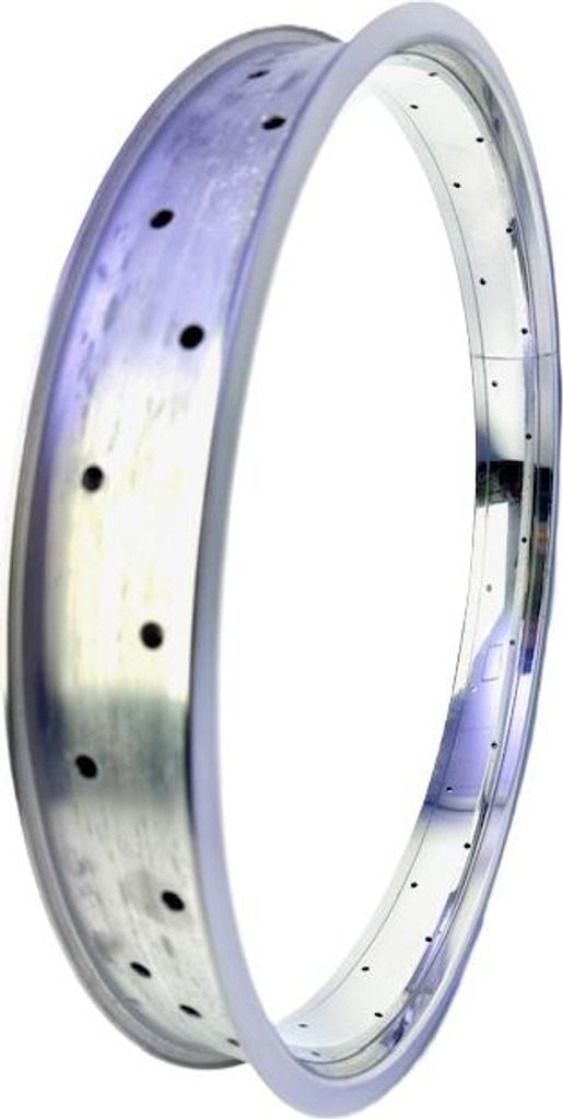 Alufelge 24 Zoll Doppelwand 67 mm poliert