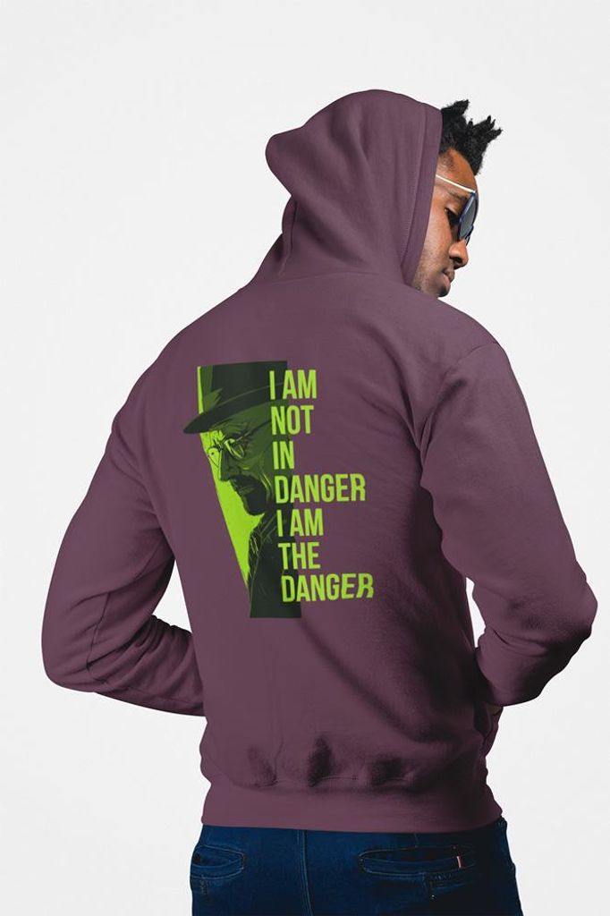 D&B Uni Hoodie ZIPMO00014 Breaking Bad Braun-Größe 2XL