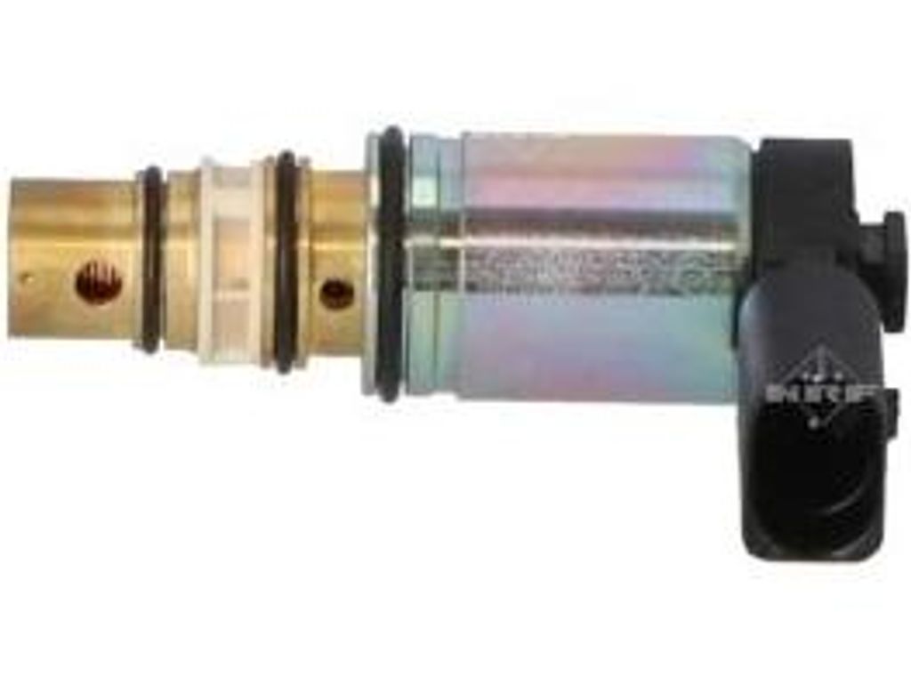NRF 38430 Regelventil, Kompressor OE 1K0260859F kompatibel mit Ibiza, Leon, Ateca, Arona, Altea XL, Altea, Alhambra, TT, Q3, Q2, A3 8V, A3 8P, A1 G...
