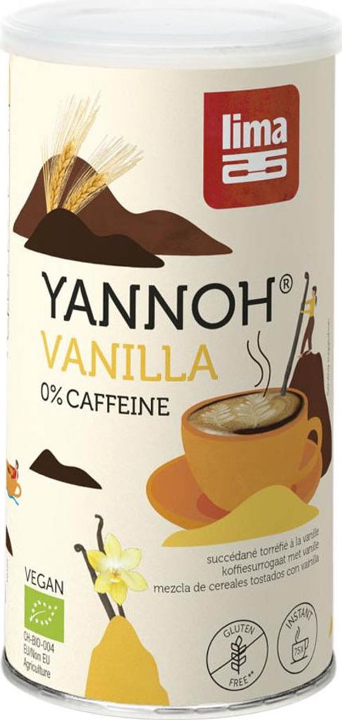 Lima Yannoh Getreidekaffee Instant Vanille 150g
