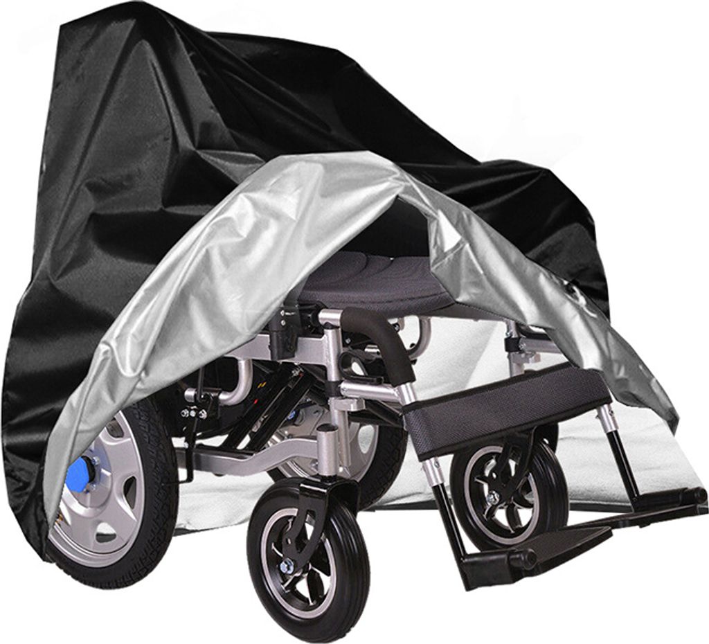 INF Staubschutz für Rollstühle Schwarz M Produktbild 