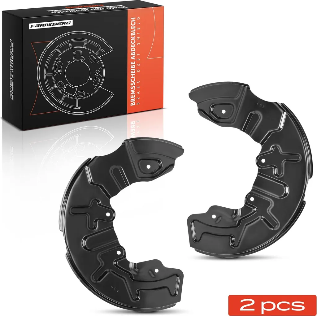 Kit 2 Tôles de Frein Avant pour Réparation Audi A4 B6 B7 8E2 8E5 8H7