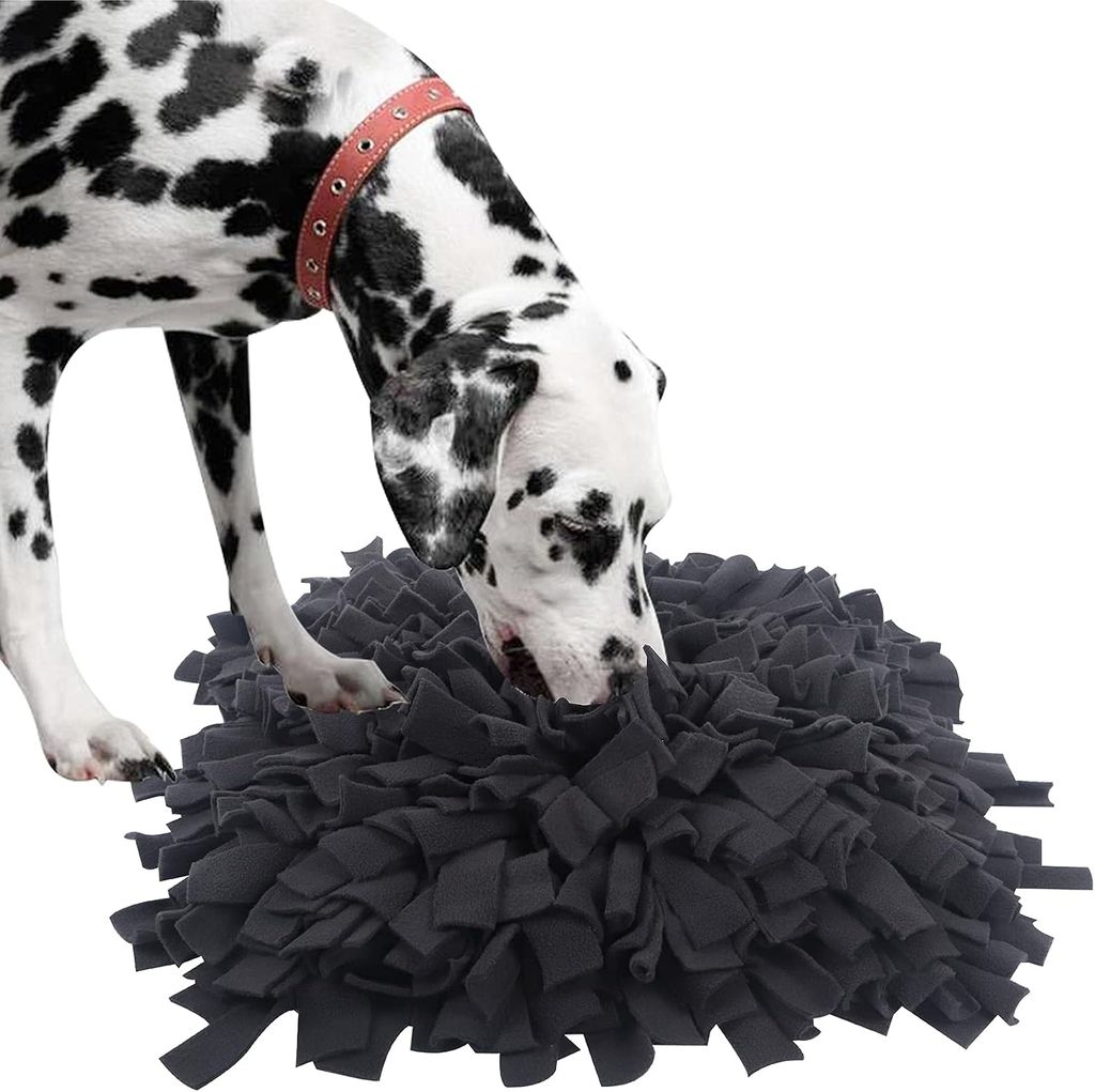 Schnüffelteppich Hunde Intelligenzspielzeug für Hunde Waschbar rutschfest Hundespielzeug Schnüffelspielzeug Blattartiges Schnüffelrasen Schnüf...