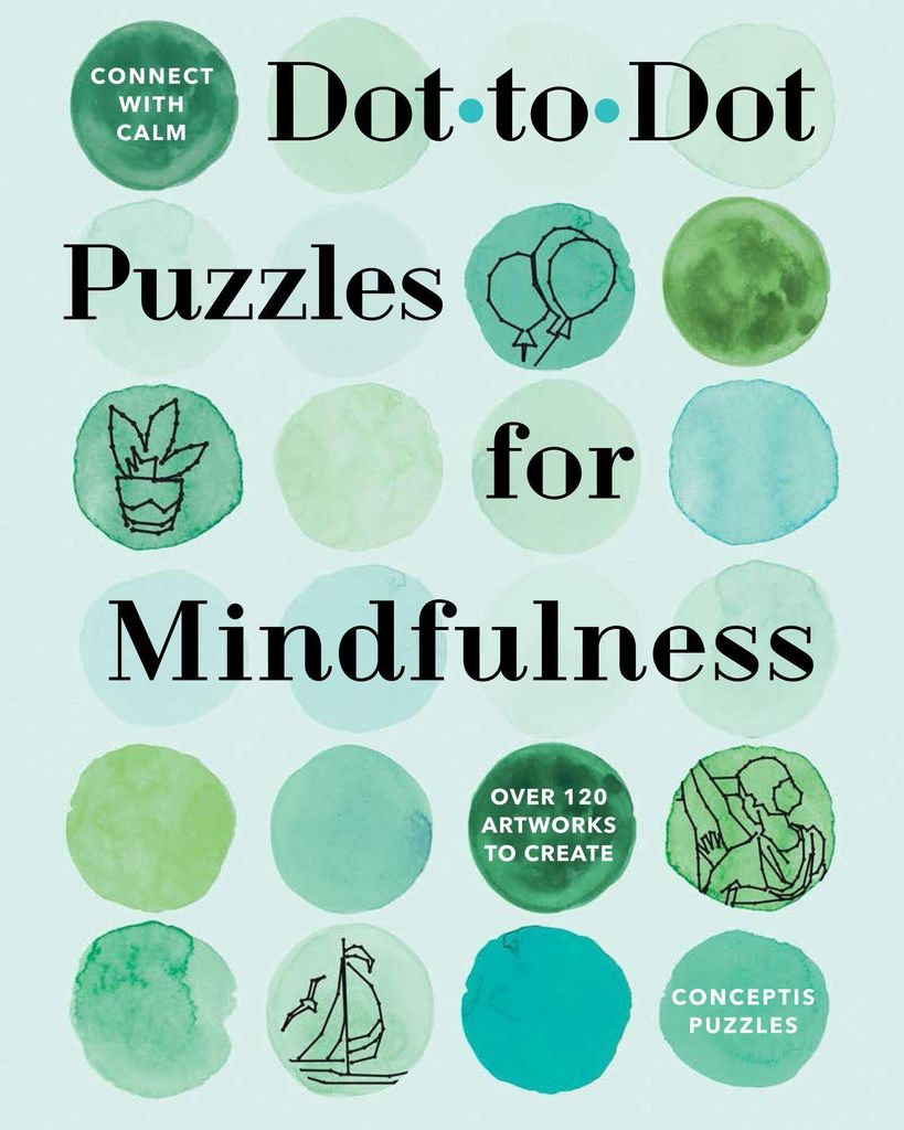 Dot To Dot Puzzles For Mindfulness – Lingua: Inglese