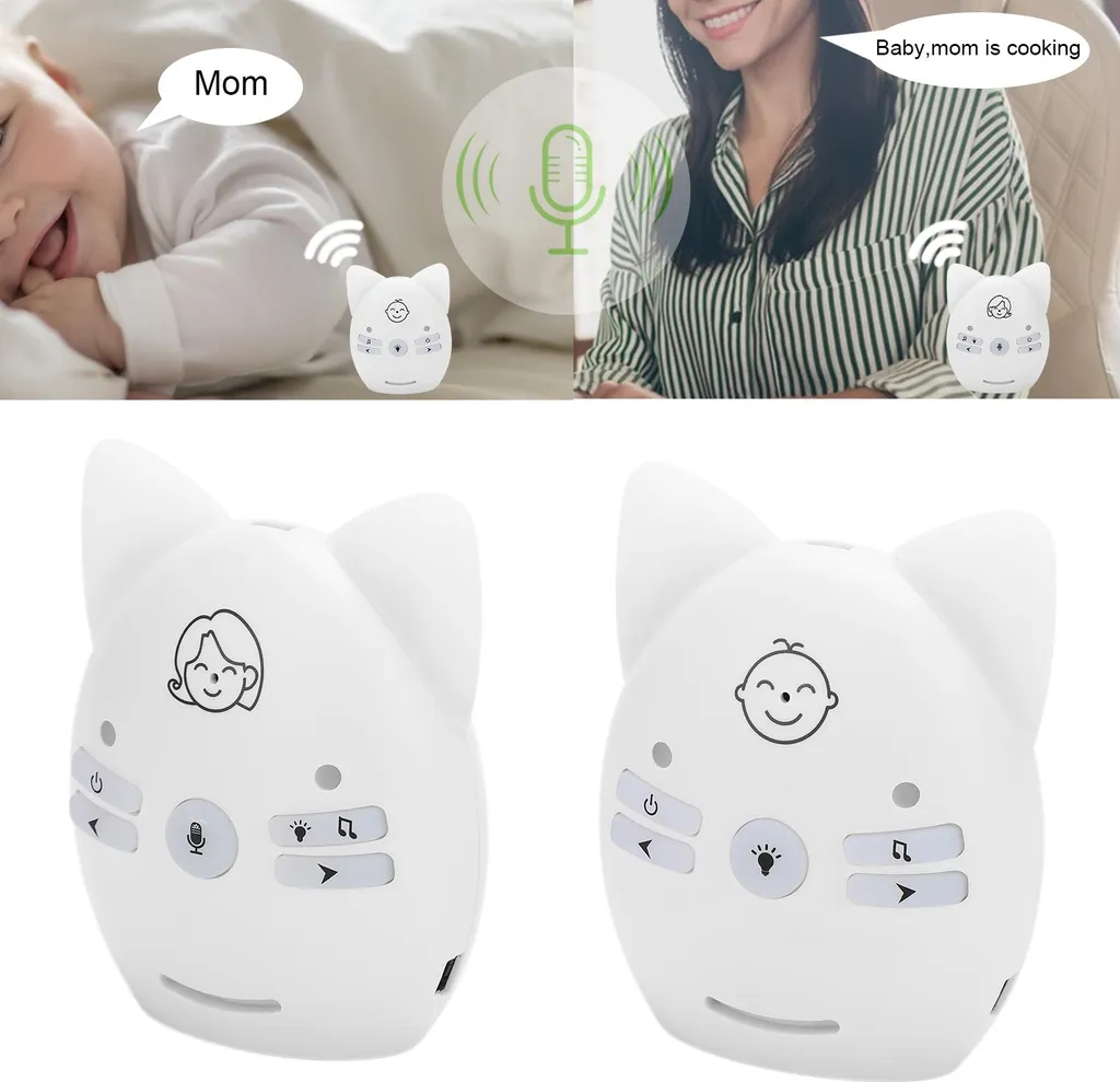 Sistema di Monitoraggio Audio Neonati Wireless con Luce e Melodie