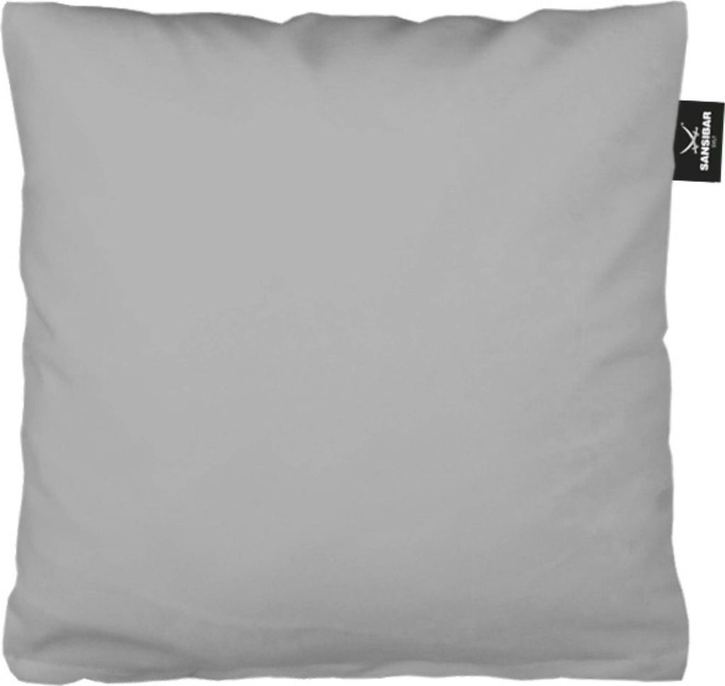 Kissenbezug SANSIBAR Jersey BL 40x40 cm grau