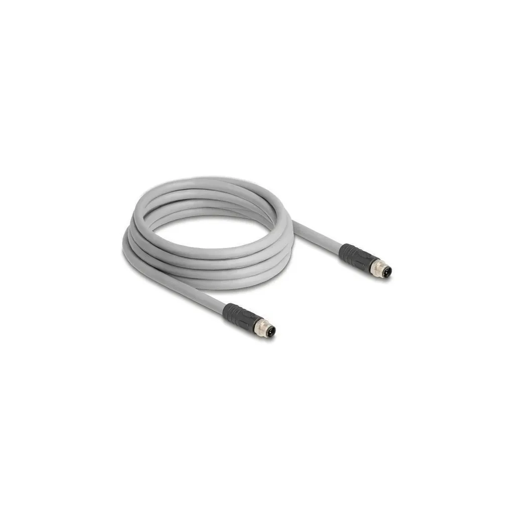 Câble M12 L-coded 3m : stopper les pannes d'alimentation en milieu acide - 3