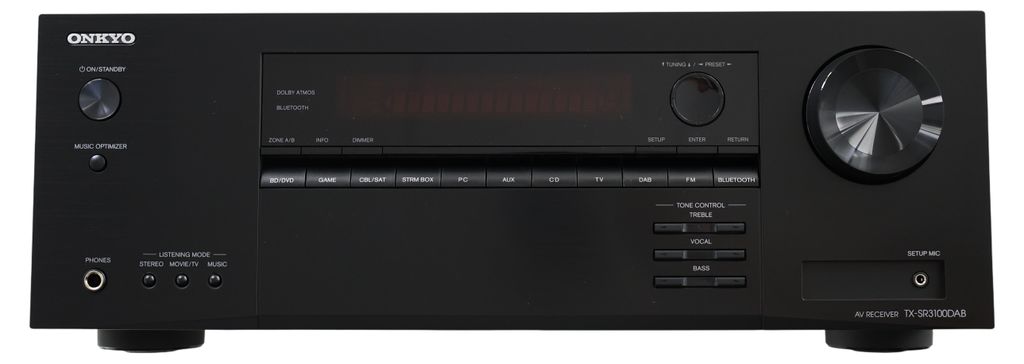 ONKYO TX-SR3100, 80 W, 5.2 Kanäle, Surround, 155 W, 0,08%, Produktbild 