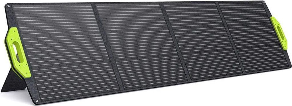 Tragbares Solarpanel - SP200 - 200 W, faltbar, 23,4 % Wirkungsgrad, ETFE-Beschichtung, verstellbare Ständer, für Zuhause, Wohnmobil und Camping -...