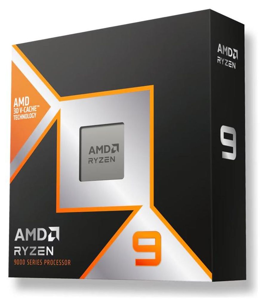 AMD Ryzen 9 9950X3D, AMD Ryzen™ 9, Socket AM5, 4 nm, Productafbeelding 