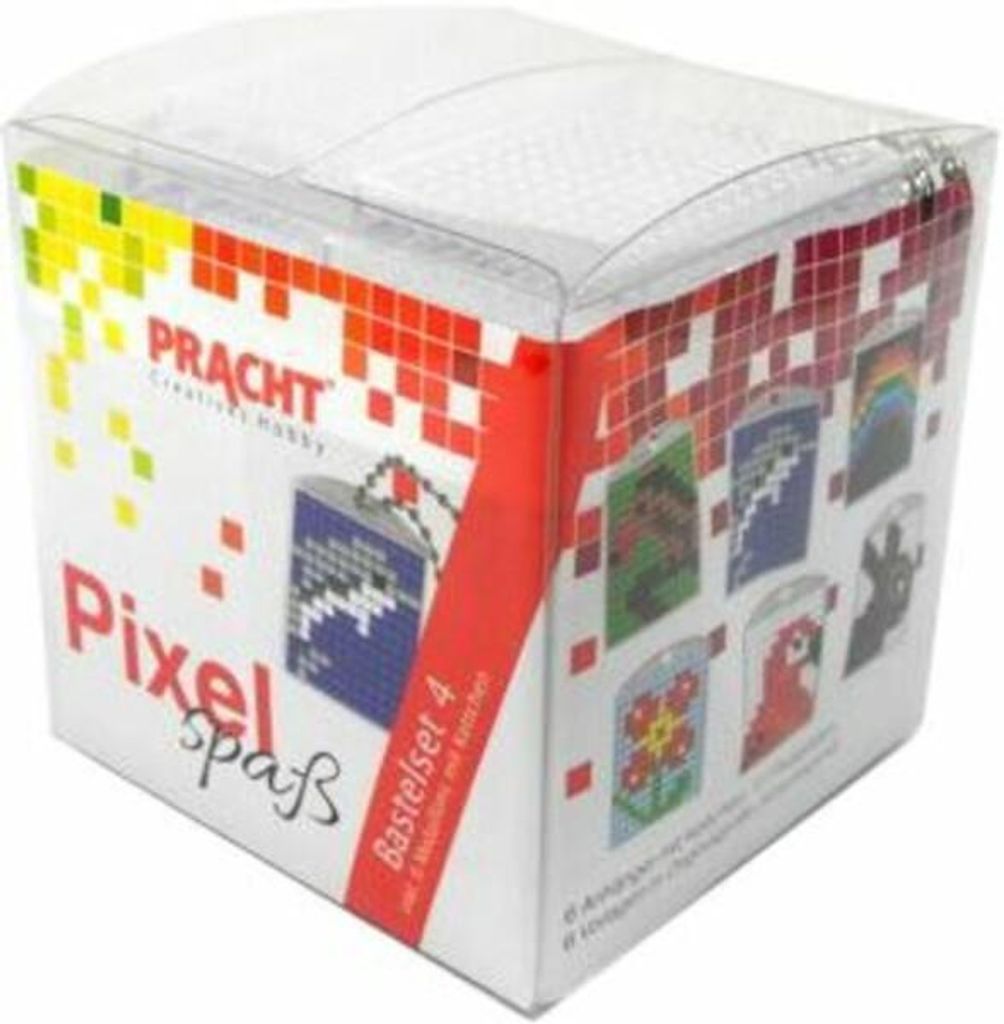 Pixel craft set giocattolo creativo 6-pack portachiavi Immagine del prodotto 