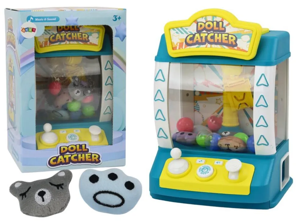 Attrape-Peluches Turquoise : Occupez vos Enfants Loin des Écrans