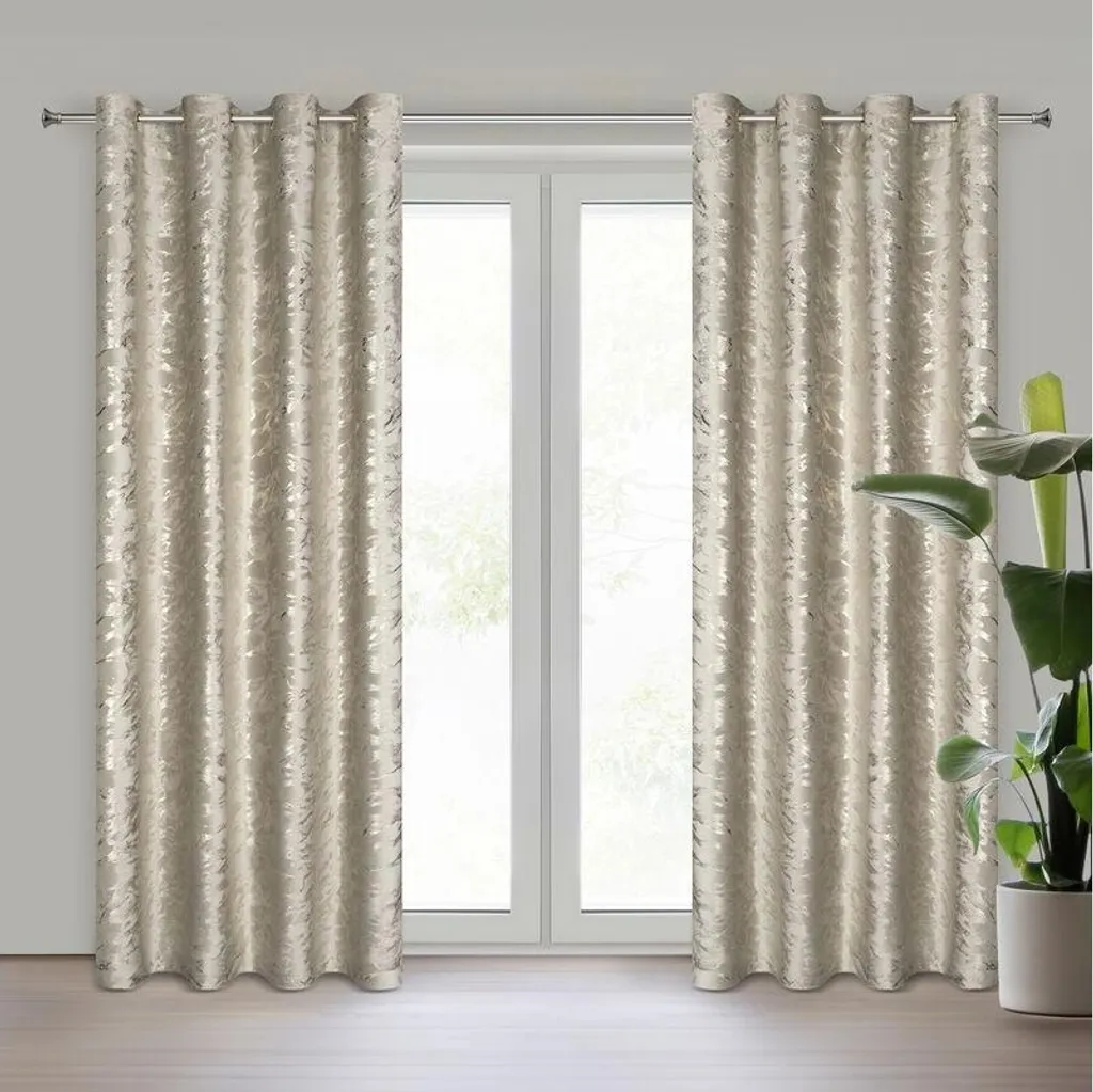Rideau Doris 140x250 transparent contre le vis-à-vis sans assombrir