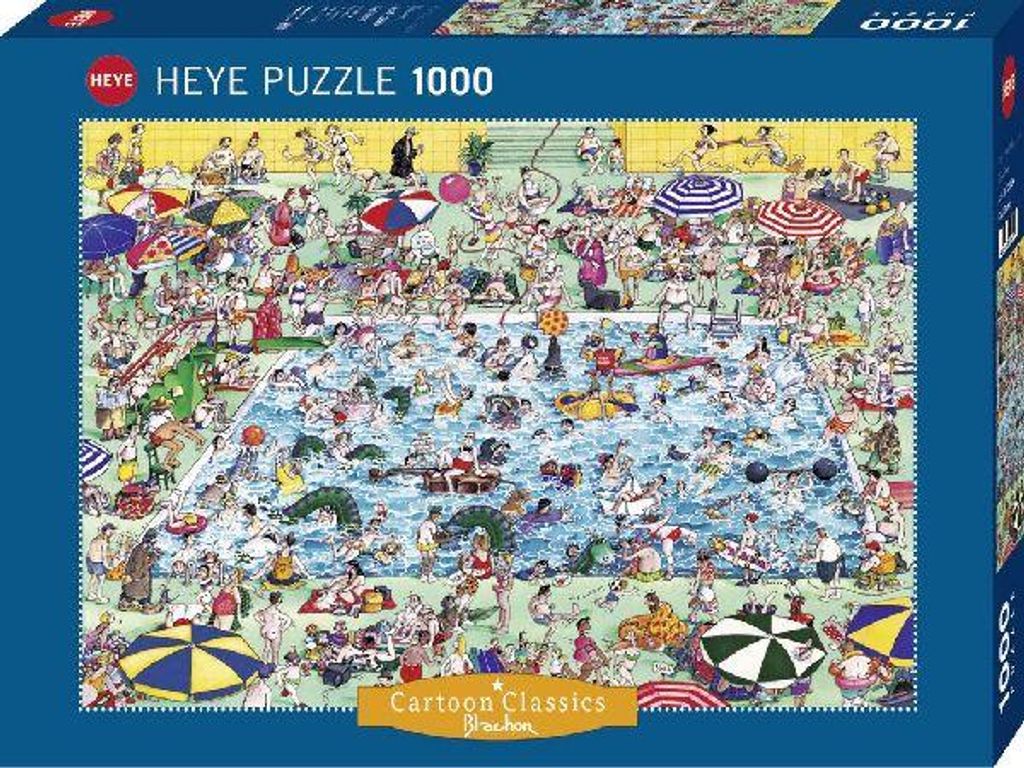 Heye Puzzle Cool Down!, 1000 Teile, 1000 Stück(e), Kunst Produktbild 