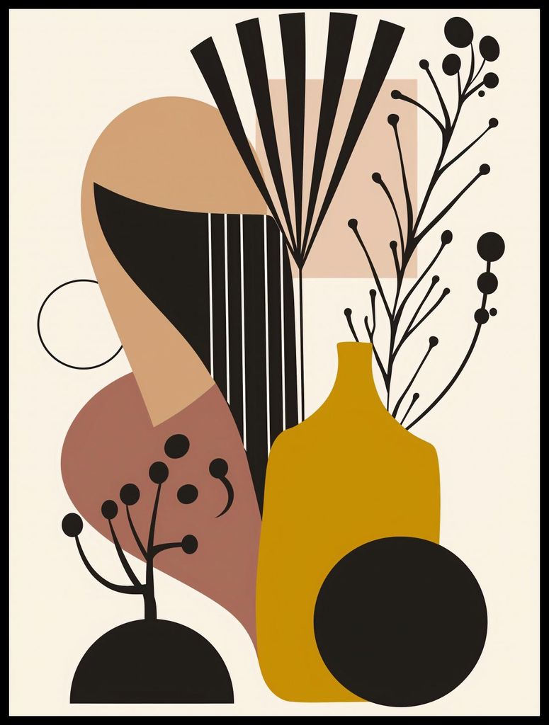 Poster 60x80cm Collage Motiv