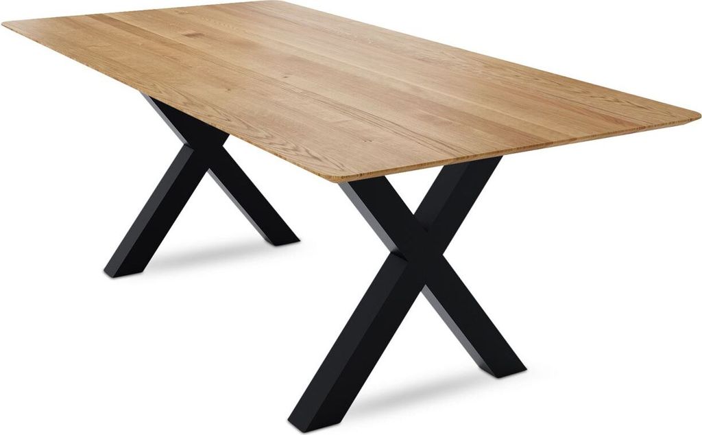 Esstisch Dagmar 3 160x77x90 Esszimmertisch Massivholz Wildeiche