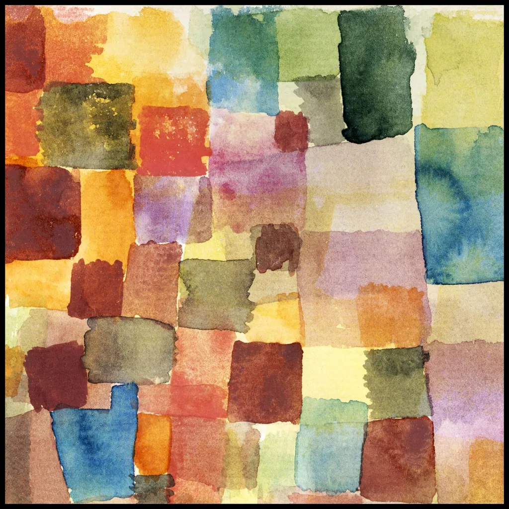 Affiche Salon 100x100 Paul Klee - Décorer son Intérieur avec de l'Art