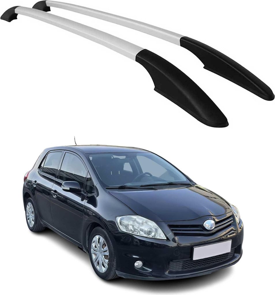 Barres de toit longitudinales pour Toyota Auris 2006-2013 Image du produit 