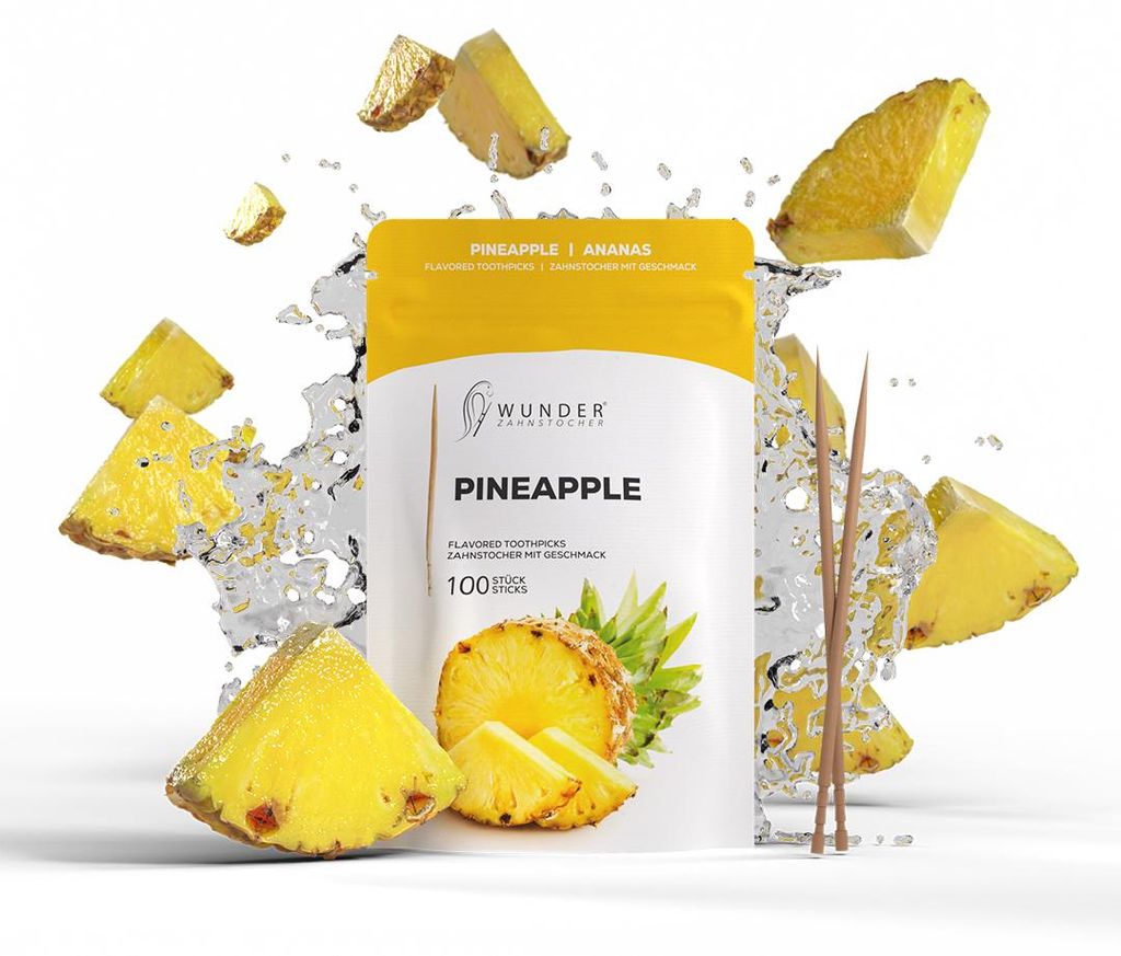 Wykałaczki Wonder Pineapple Refill Pack 100 szt Zdjęcie produktu 