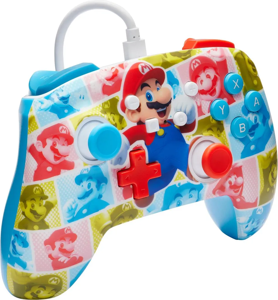 Manette Multicolore Nintendo Switch avec Sticks Analogiques Précis USB - 2