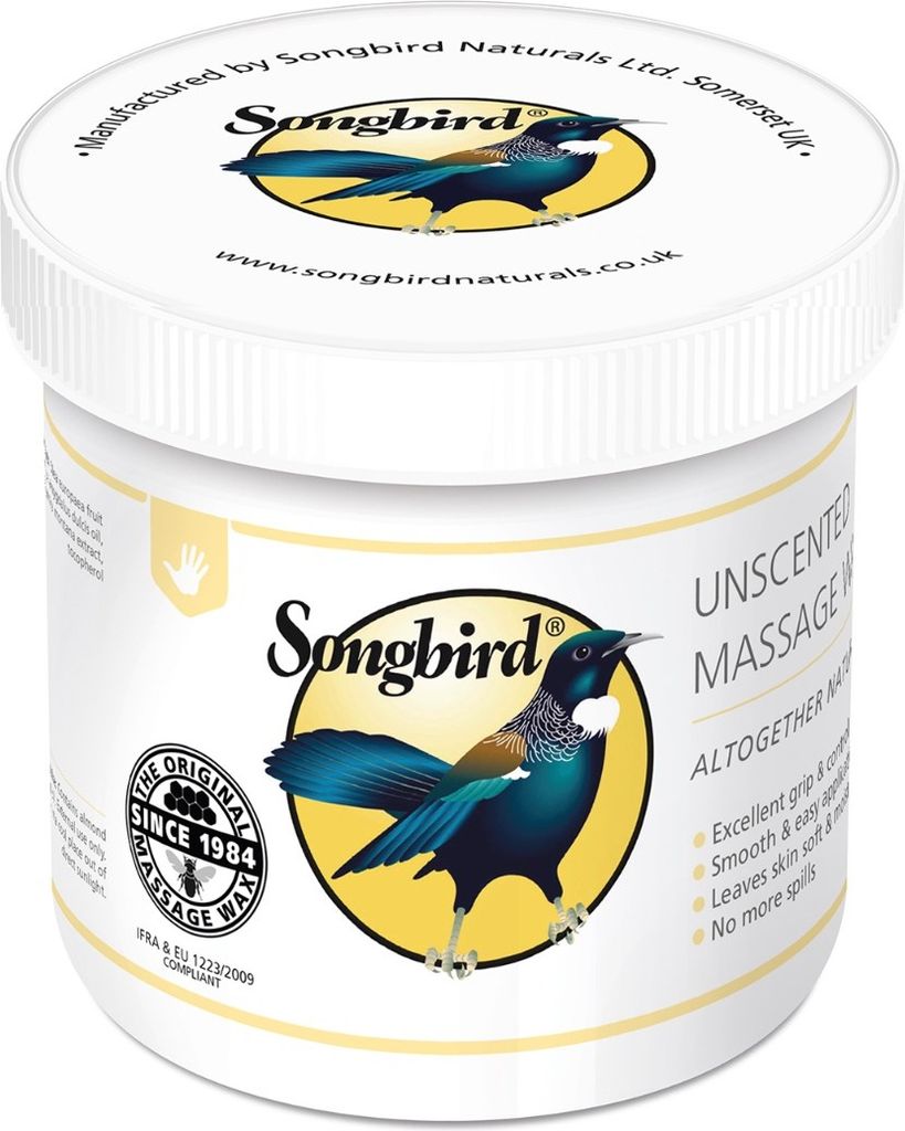 Songbird Unscented Massagewachs 550 Gr
