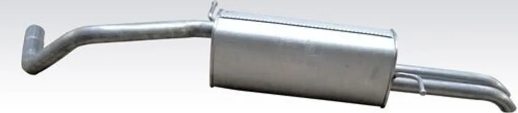 Silencieux VEGAZ SKS-80 en acier aluminé pour SKODA Fabia I Combi 6Y5