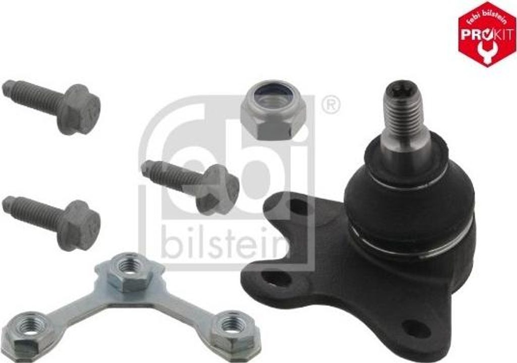FEBI BILSTEIN Traggelenk für VW POLO (9N) 19412 Produktbild 