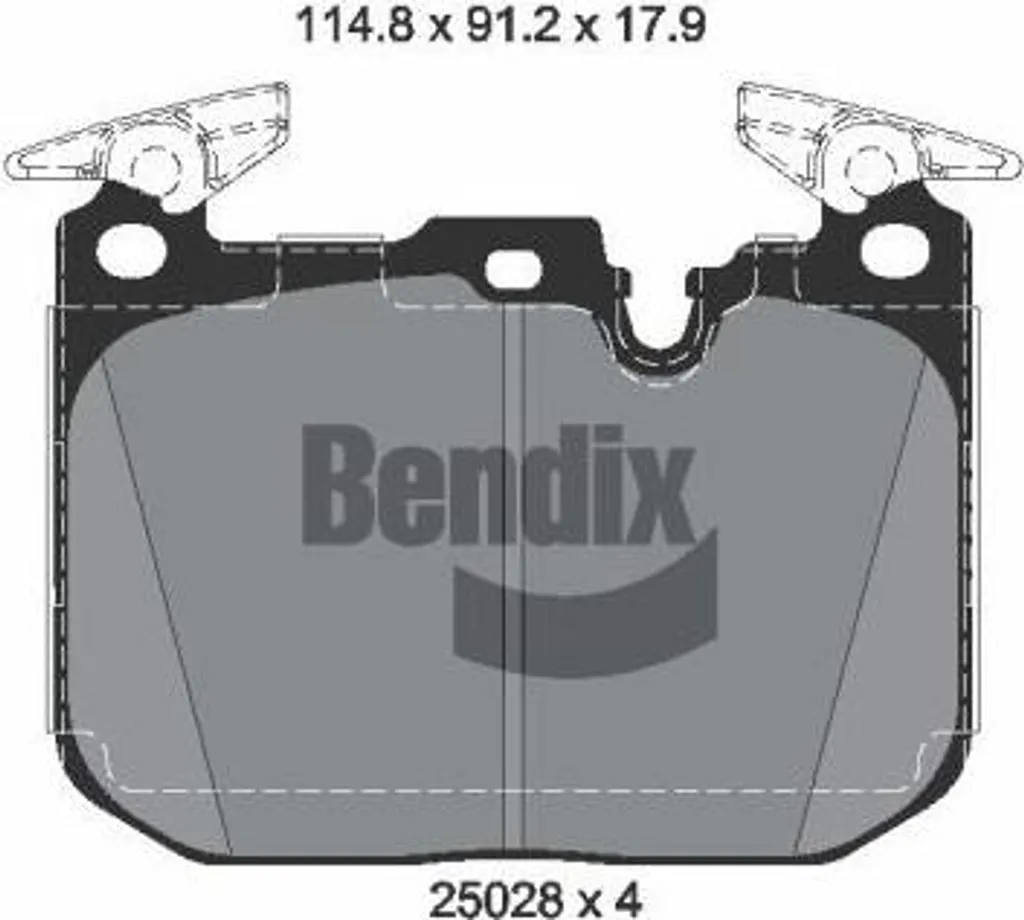 Plaquettes BENDIX BPD1643 : fini les bruits de freinage sur BMW F30 F32