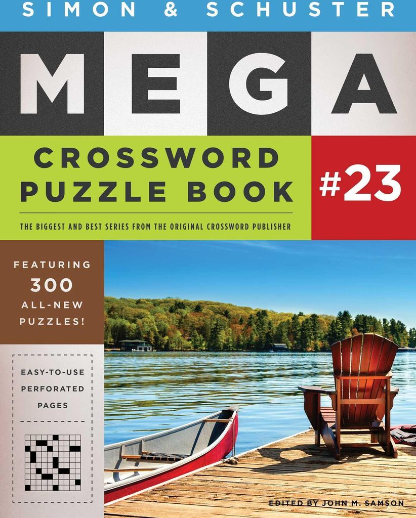 Simon & Schuster Mega Crossword Puzzle Book #23