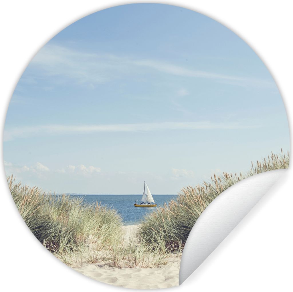 MuchoWow - Wand Kreis - Wand Bild - Foto Tapete - Selbstklebende - Wohnzimmerdekoration - Wand Dekoration - Kinderzimmer