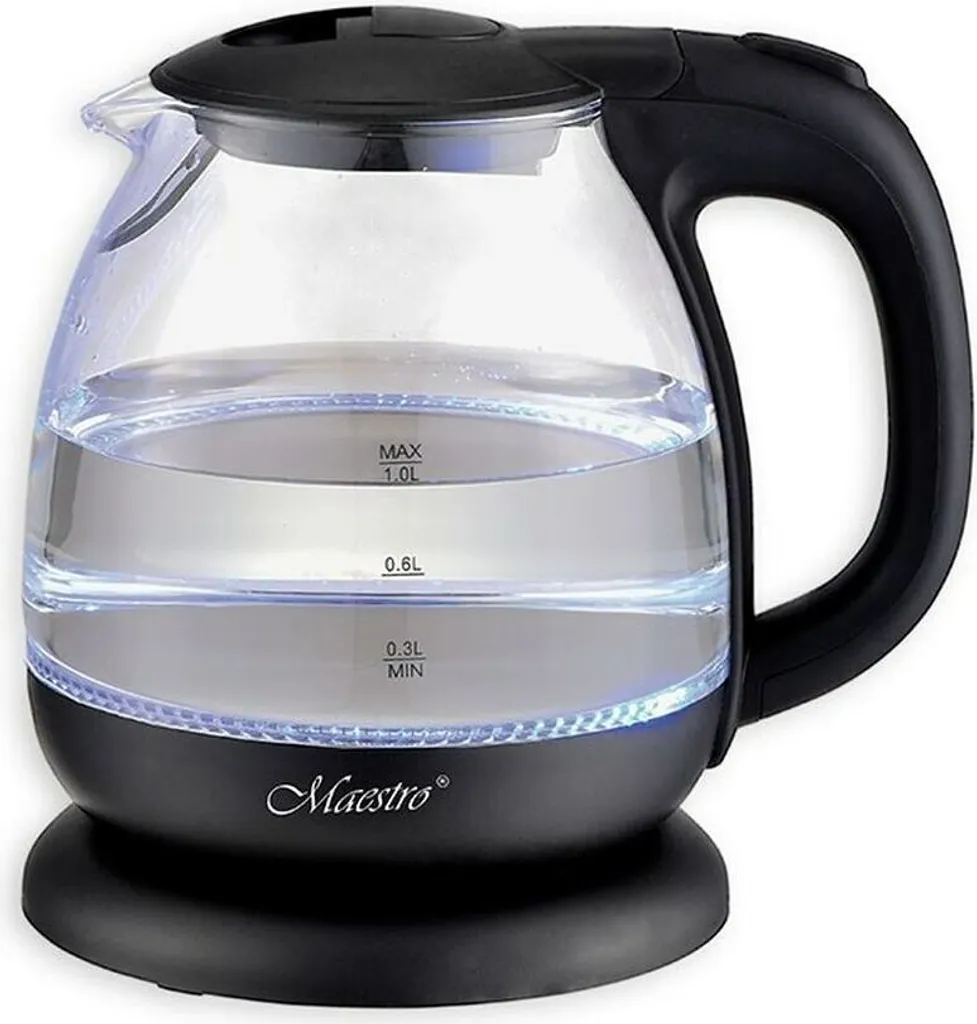 Feel-Maestro MR-055-BLACK Bollitore Elettrico 1L 1100W | Offerta Shop