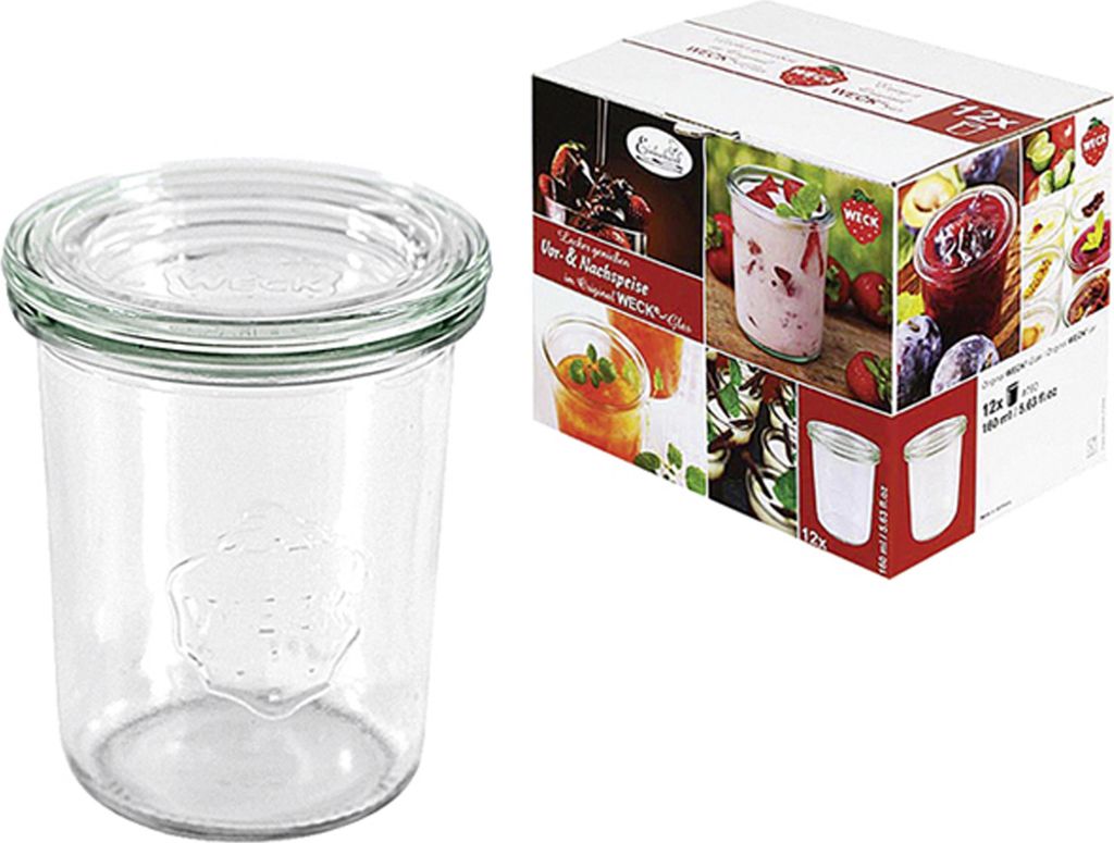 Weck Sturzform-Glas 160ml 12er Pack Obrázek produktu 