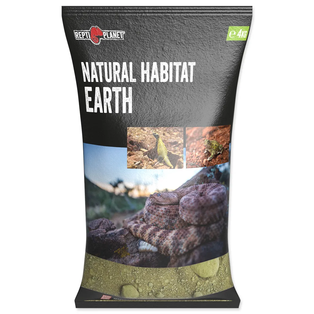 Substrato Terra Giallo 4kg per Rettili | Repti Planet Modellabile