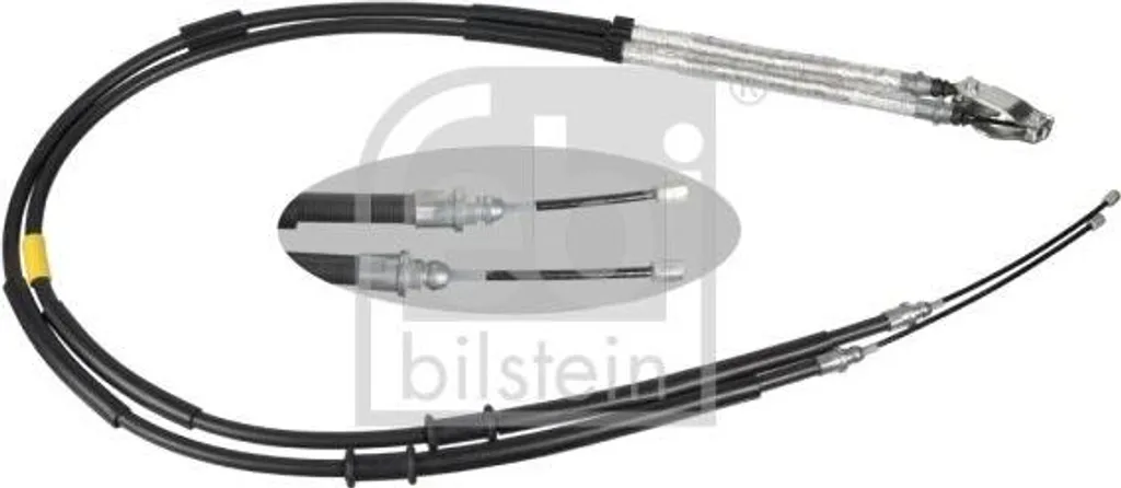 Câble de frein à main FEBI 103667 pour Opel Corsa D E - OE 013255756