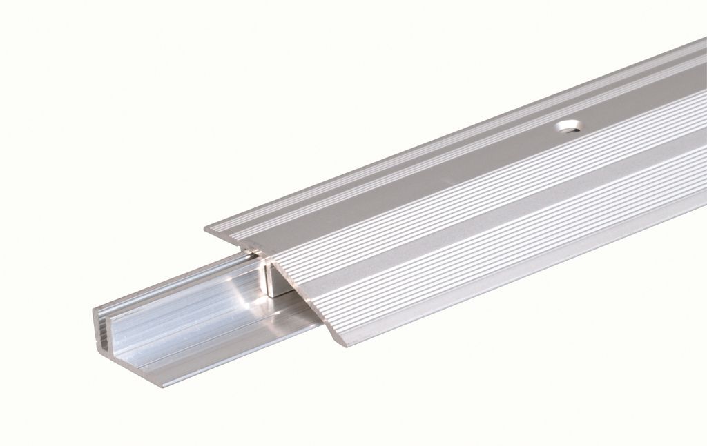 Alberts Ausgleichsprofil Pro | Aluminium, silberfarbig eloxiert | 900 x 44 mm