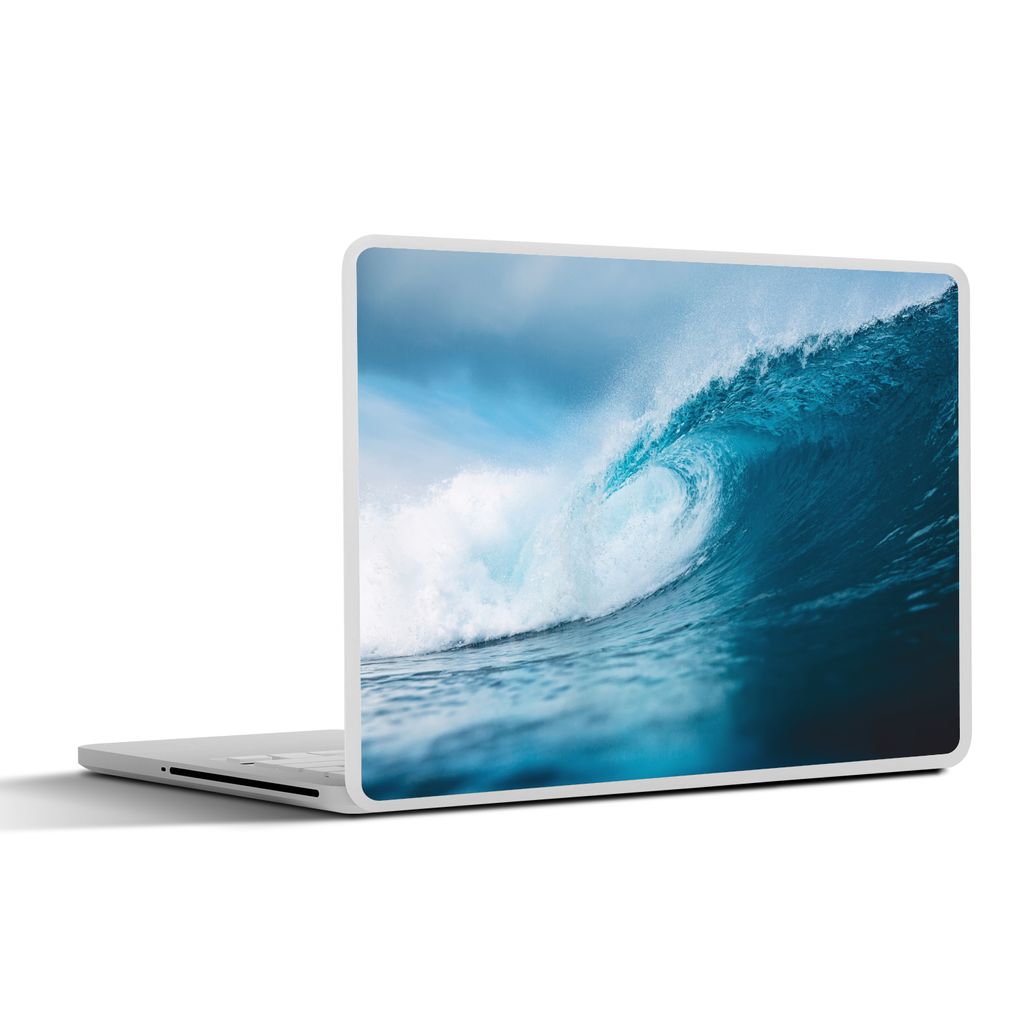 MuchoWow Laptop Aufkleber Sticker Cover Meer - Golf - Surfen 32.5x23.5 cm - Sticker für Laptop - Selbstklebend