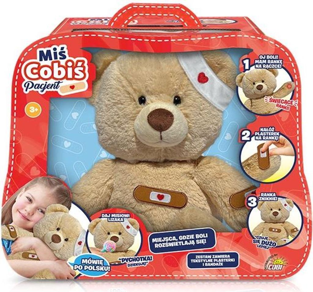 BOO-BOO BEAR Interactive toy bear (Speaks Estonian / Zdjęcie produktu 