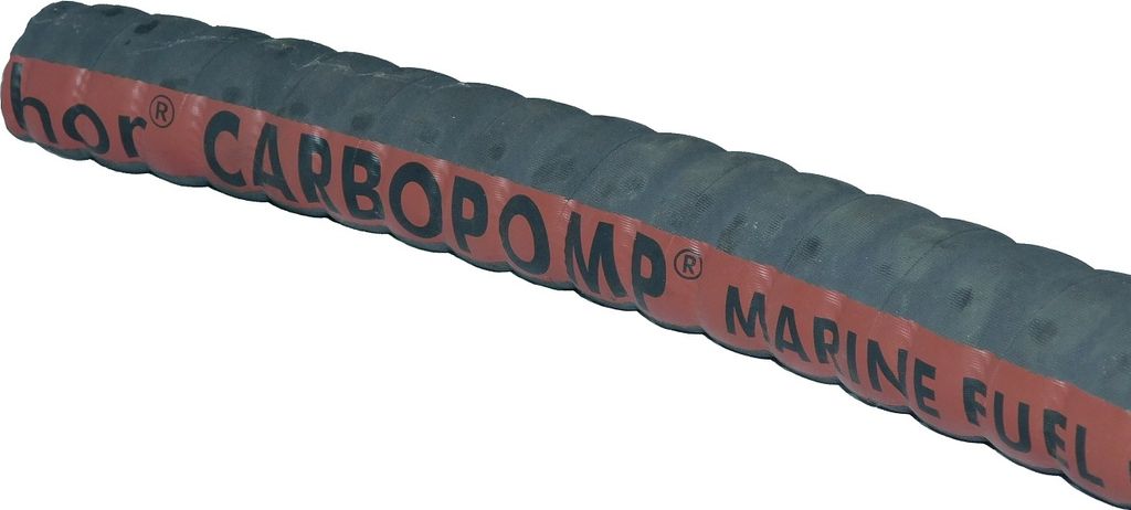 Kraftstoffschlauch, 38x51mm, Öl- & Kraftstoffbeständig mit Stahlspirale (ISO 7840 - CE)