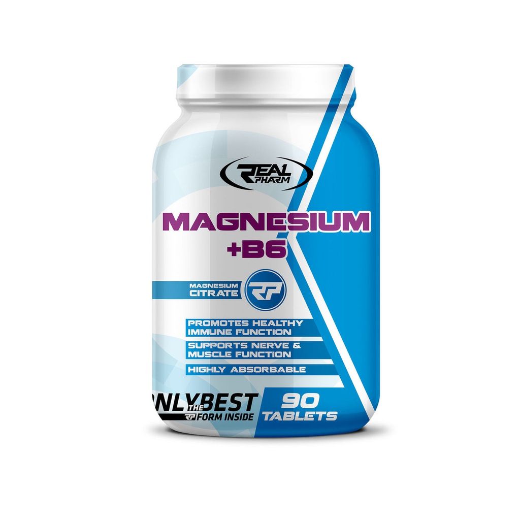 Real Pharm Magnesium Magnesium + Vitamin B6 90 Tabletten