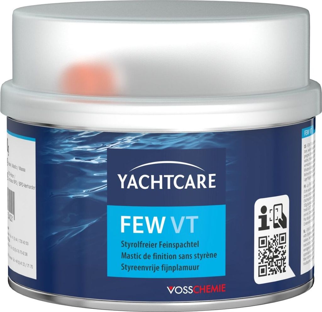 Yachtcare FEW VT 2-Komponenten Feinspachtel für Auto & Boot Produktbild 