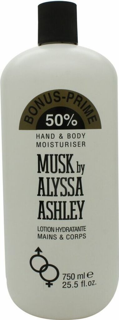 Alyssa Ashley Bodylotion Moschus 500 ml + 250 ml Bonus Produktbild 