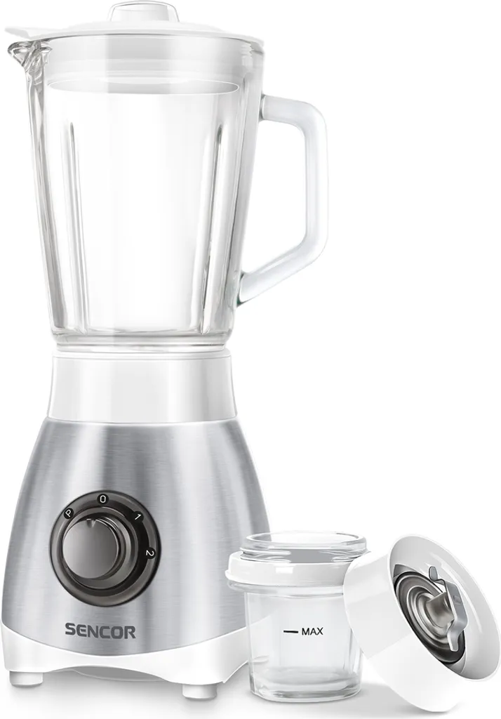 Mélangeur Sencor SBL 3271SS compact 0.8L avec lames inox amovibles