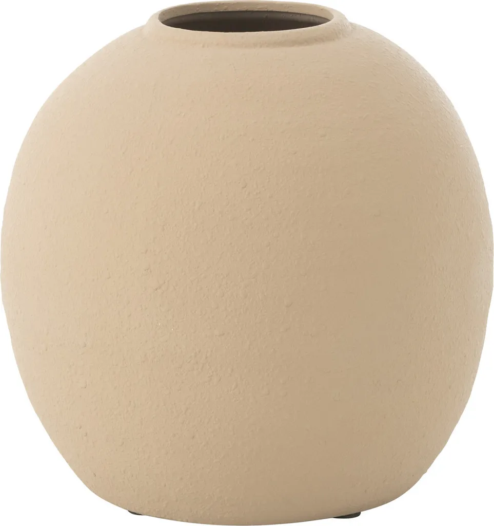 Vase J-Line Cassia Rund pour fleurs séchées et déco bohème chic