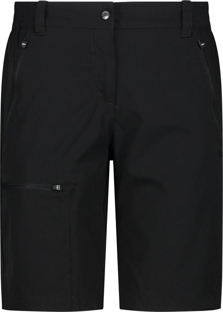 CMP Damen Bermuda Shorts aus 4-Way-Stretch mit Dry-Function schwarz 34