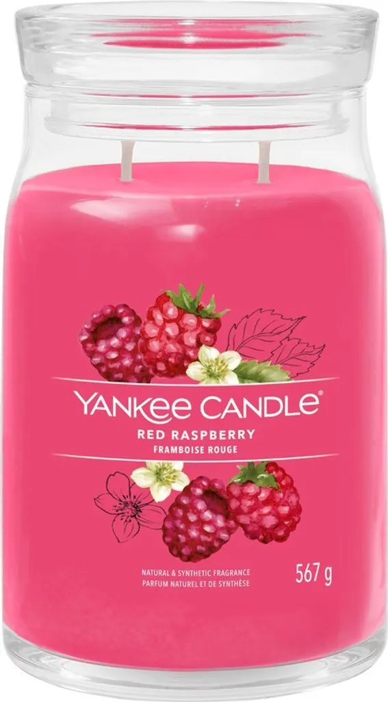 Bougie Yankee Menthe poivrée 567 g Signature - Parfum Frais Intense