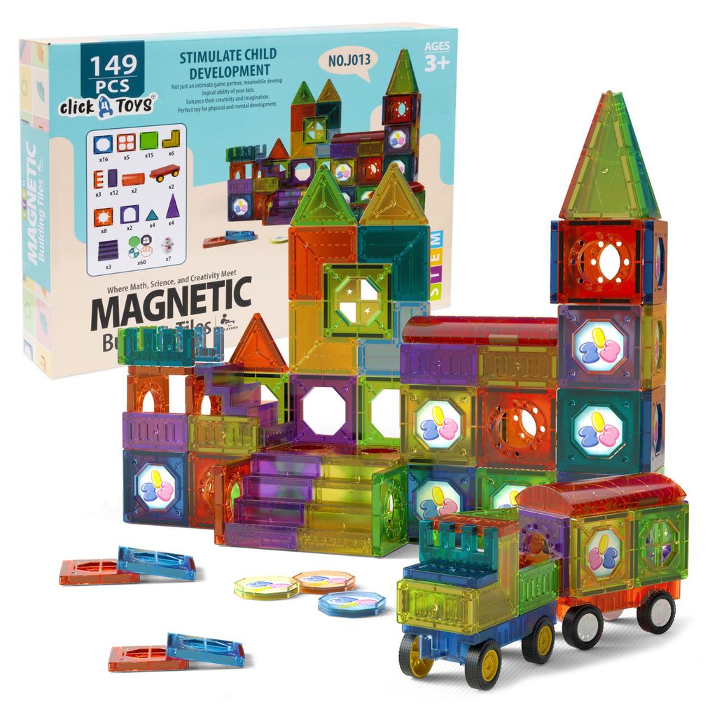 Edukacyjne Klocki Magnetyczne Zestaw 149 El Panele Zdjęcie produktu 