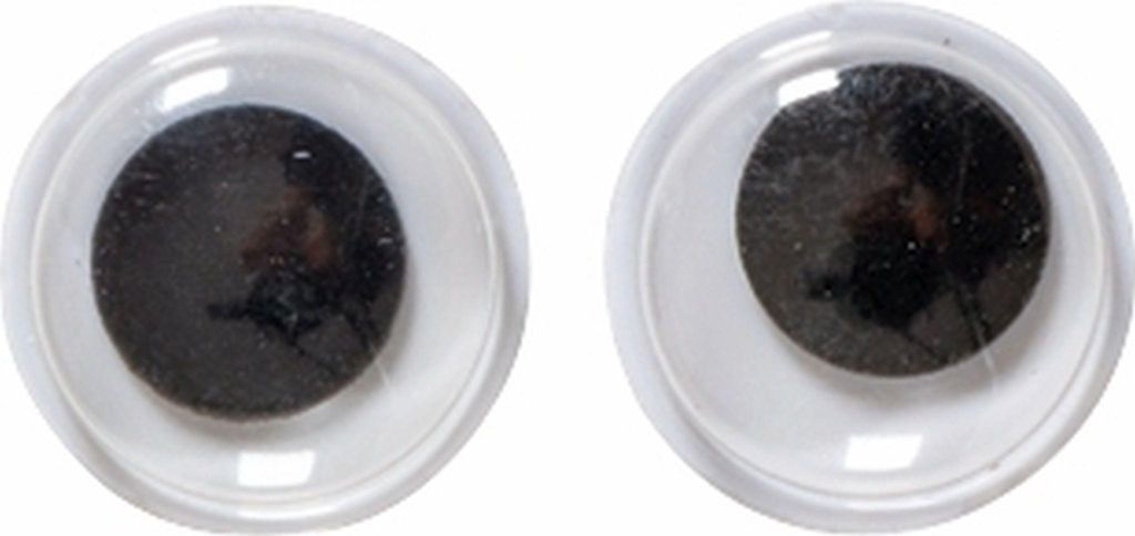 HEYDA 204888112 Wackelaugen selbstklebend Ø 12 mm Kunststoff weiss