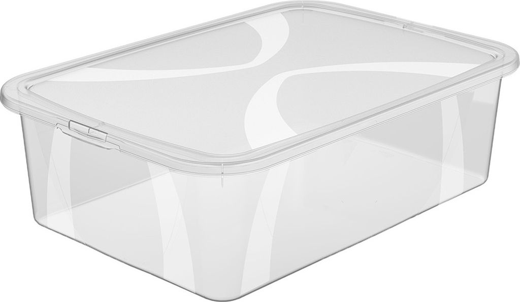 Box 29 l mit Deckel LONA, Farbe:Transparent Produktbild 